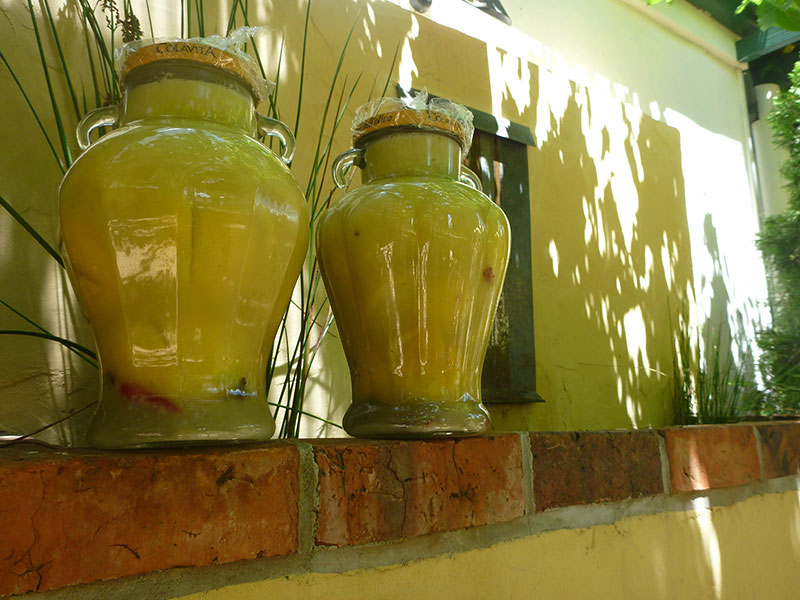 Preserved lemons in jars