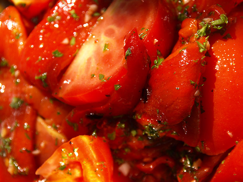 Tomato salad recipe